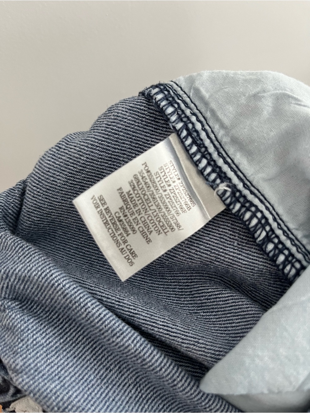 Z Supply Wide-Leg Pull-On Pants in indigo - Picture 5 of 5